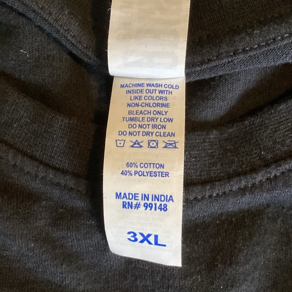 AC/DC Black Tee with Logo and Est. 1973 Size 3XL - Picture 6 of 6